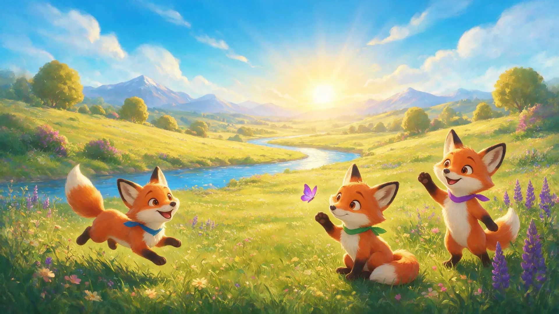 Character Keeper backdrop art