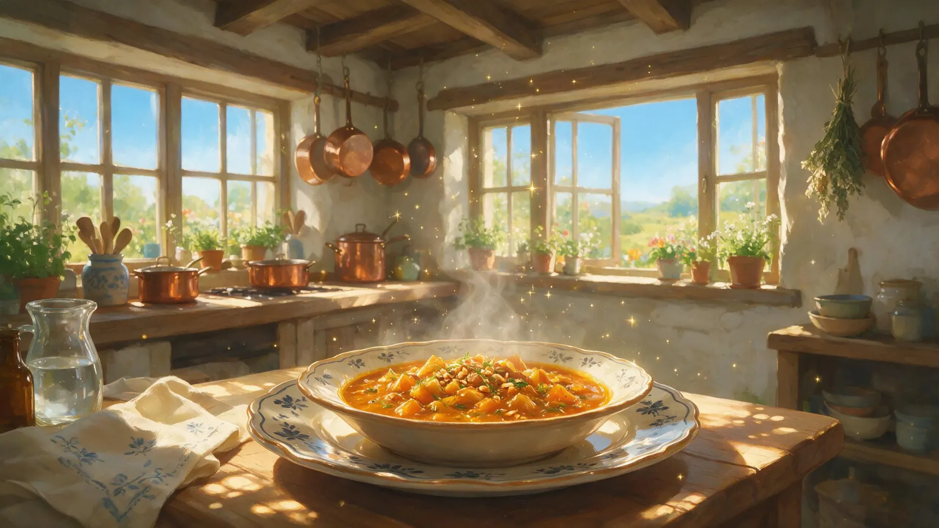 Menu Food Studio backdrop art